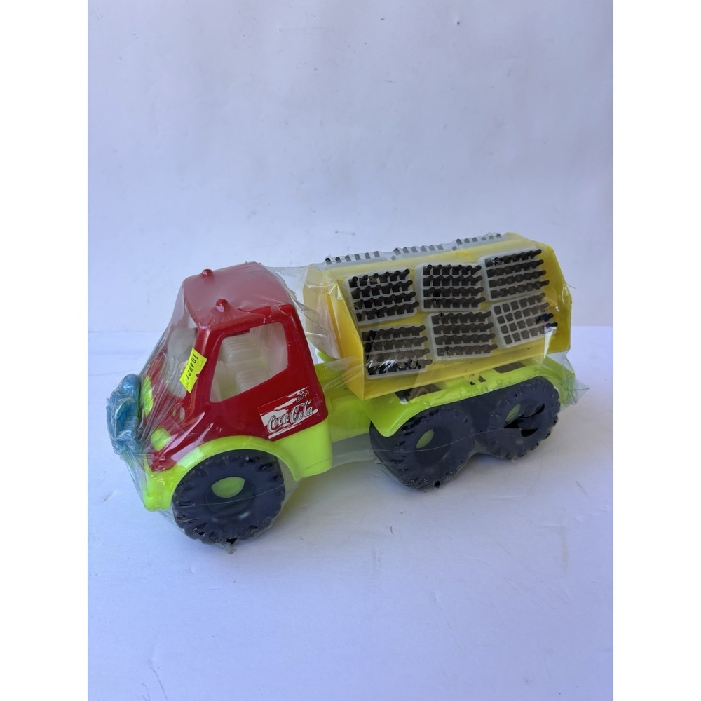 Vintage Plastics Green COCA COLA Delivery Truck  Kinect-t Coke 12"‎